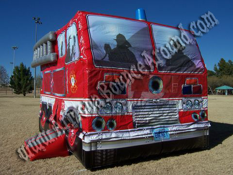 Fire Truck Bounce Bounce House rentals Phoenix