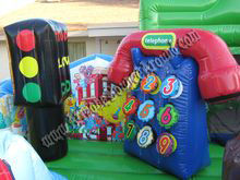 sesame street inflatable rental phoenix Scottsdale, sesame street bouncer rental, sesame street bouncy rental, sesame street jumpy rental, kids educational party rental ideas, kids inflatable rental, elmo bouncy rental phoenix scottsdale az
