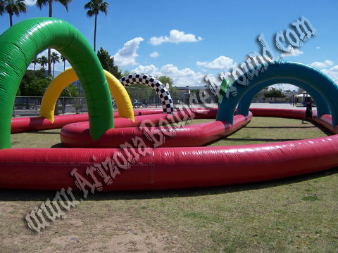 Big inflatable race track rental Phoenix, AZ