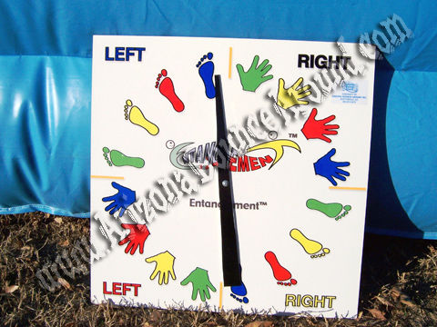 Giant inflatable twister game rental Phoenix 