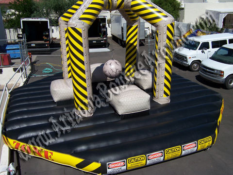 Human Wrecking Ball Game Rental Phoenix - Rent Human Demolition Arizona