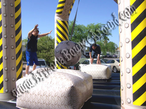 Human Wrecking Ball Game Rental Phoenix - Rent Human Demolition Arizona