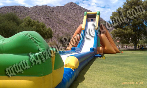 Worlds tallest inflatable water slide rental in Arizona California
