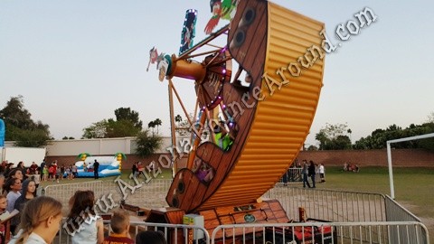Pirate ship carnival ride rental Phoenix Arizona