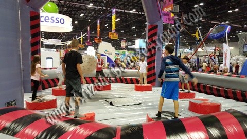 Ninja Warrior Wrecking Ball Game Rental Phoenix Arizona