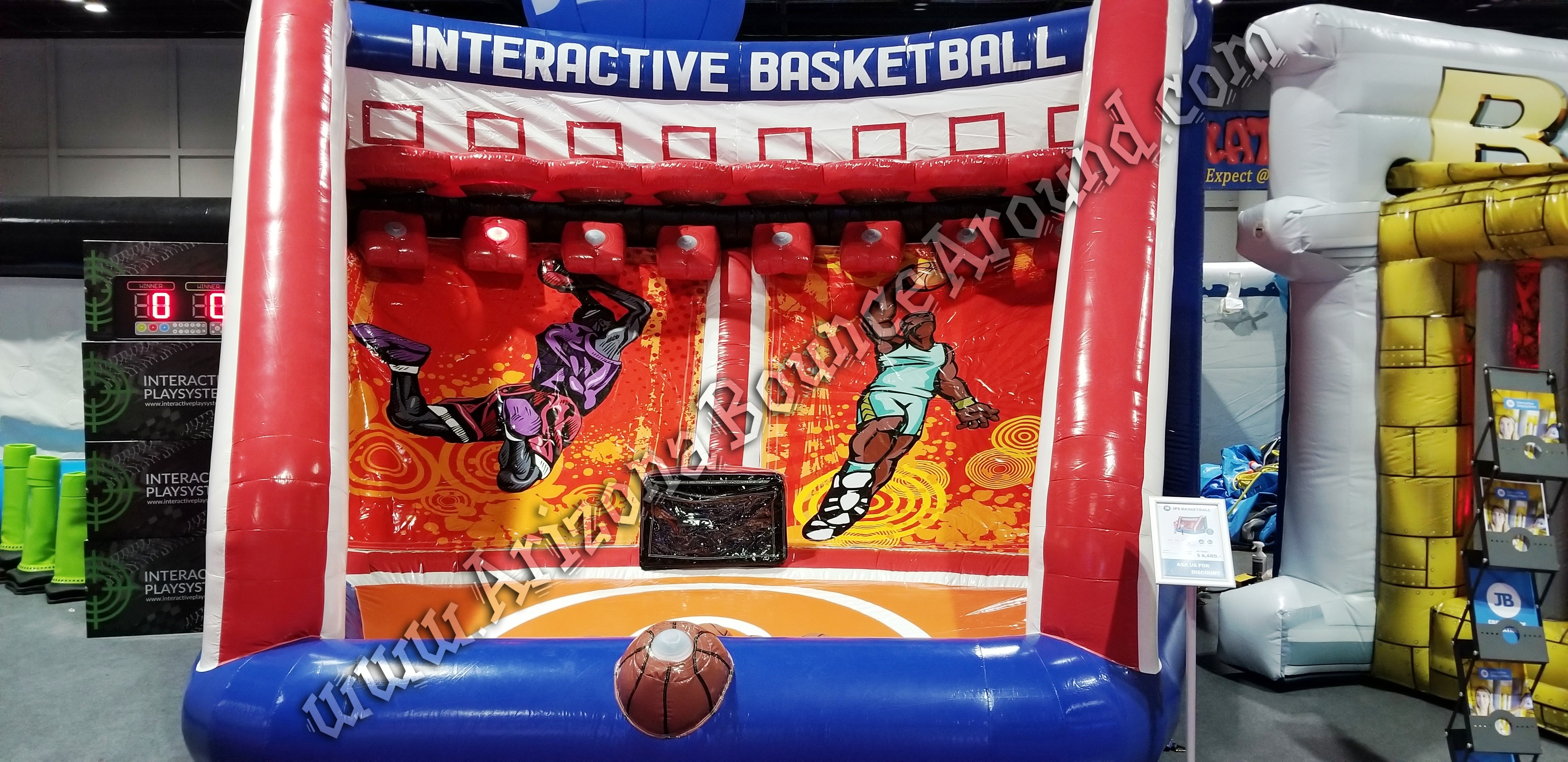 Interactive Basketball Game Rental Phoenix Arizona