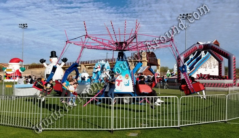 Christmas Themed Carnival Ride Rental Phoenix Arizona