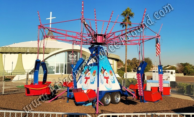 Christmas Themed Carnival Ride Rental Phoenix Arizona