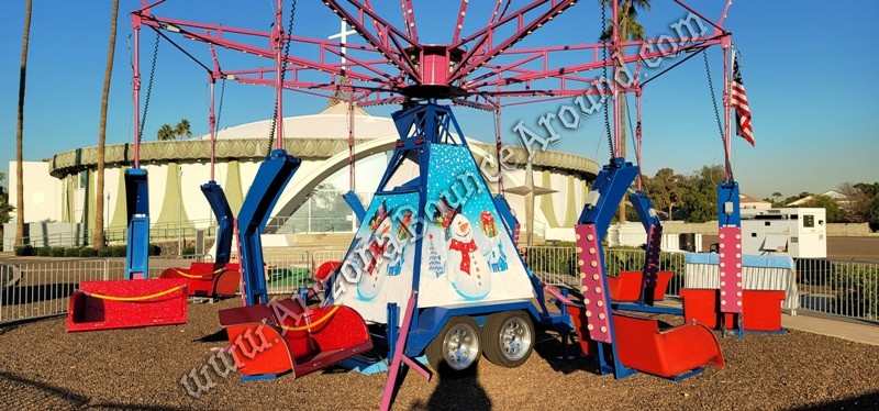 Christmas Themed Carnival Ride Rental Phoenix Arizona