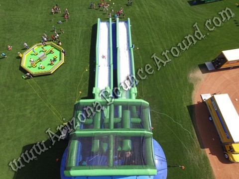 Giant water slides for festivals and events