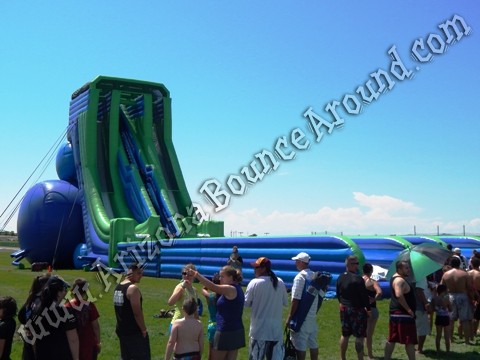 Giant water slides for festivals and events