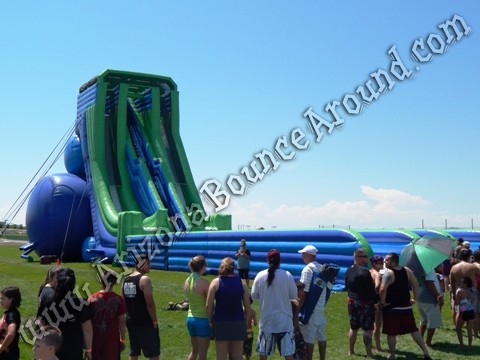 Giant water slides for festivals and events