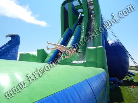 Giant water slides for festivals and events