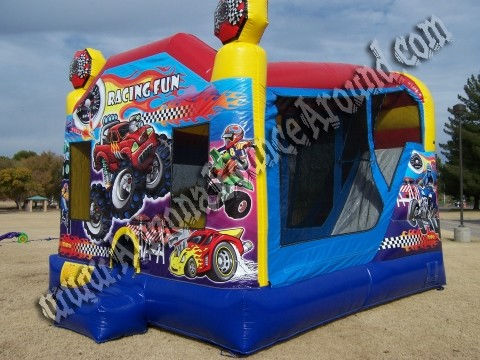 Monster truck race car Bounce House rental Scottsdale AZ