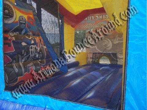 Monster truck race car Bounce House rental Scottsdale AZ