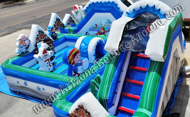 Winter Playland Obstacle Course Rental Phoenix Arizona