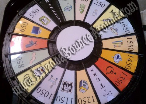 Prize Wheels for rent in Phoenix or Scottsdale, Rent a prize wheel AZ  