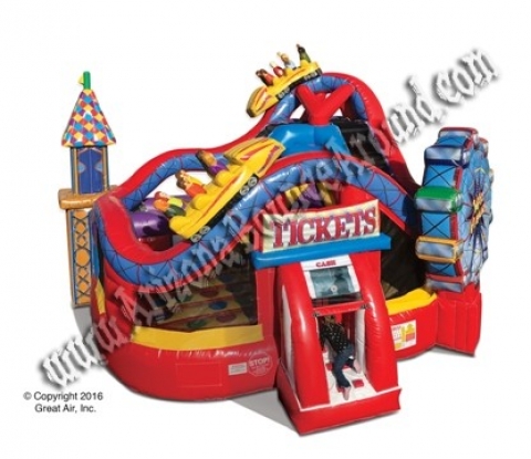 Carnival themed Bounce House Rentals Phoenix Arizona