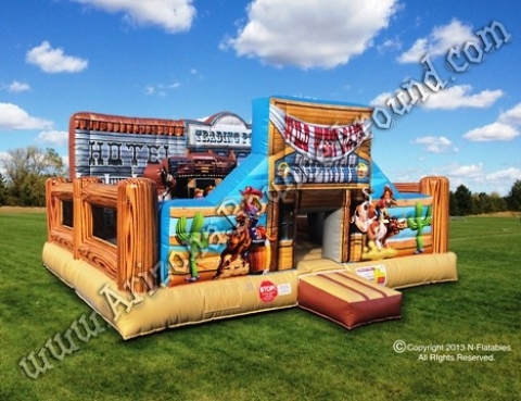 Western Town Inflatable rentals Phoenix