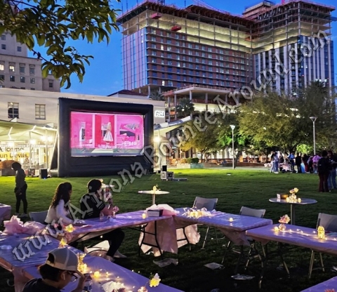 Outdoor Movie Screen Rental Phoenix AZ