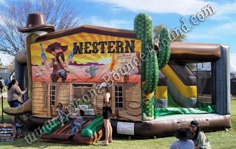 Western village 20 x 20 Bounce House Rental Phoenix Arizona