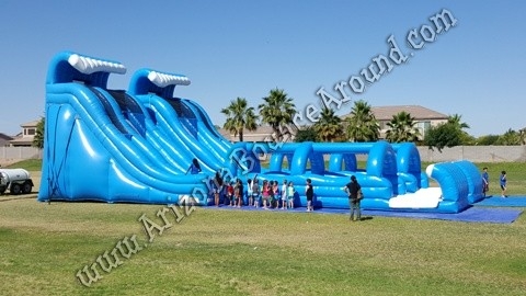 Dual lane water slide rental Phoenix Arizona