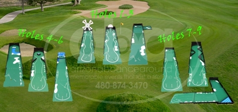 Mini Golf Game Rental Phoenix, AZ