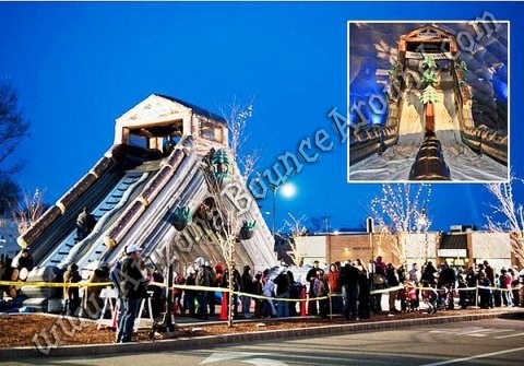 31' Tall Dual Lane Alpine Slide - Snowzilla Slide Rental Phoenix Arizona