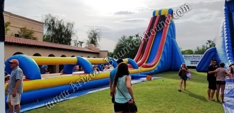 Big water slide rental companies in Phoenix Arizona - Denver Colorado