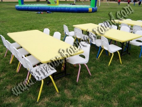 Kids table and chair rental phoenix, Scottsdale, Arizona, AZ