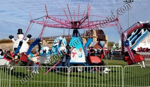Winter themed carnival ride rental Phoenix Arizona