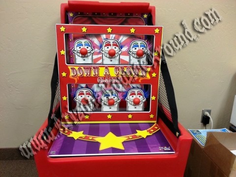 Down a clown Carnival game rentals in Phoenix AZ