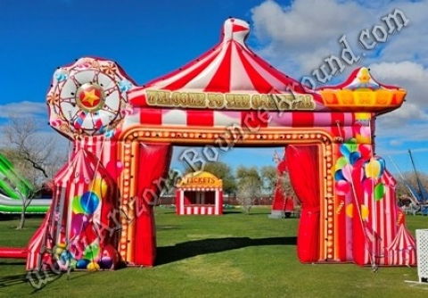 Carnival Arch Entryway Prop Rental Phoenix Arizona
