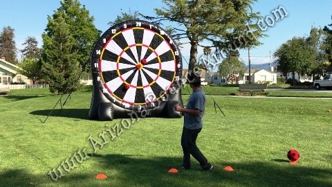 Inflatable foot darts game rental Phoenix Arizona
