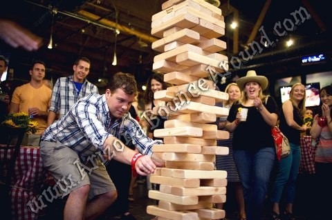 Giant Jenga game rental Phoenix