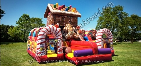 Inflatable Gingerbread House rental Phoenix Arizona