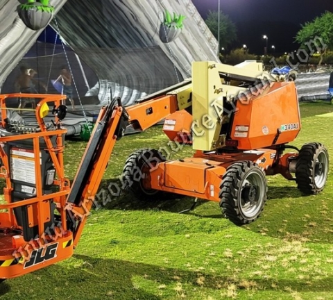 Boom Lift Rentals for Events Phoenix Arizona