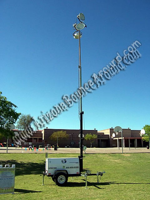 Light tower rentals in phoenix Arizona, Outdoor event light tower rental in arizona