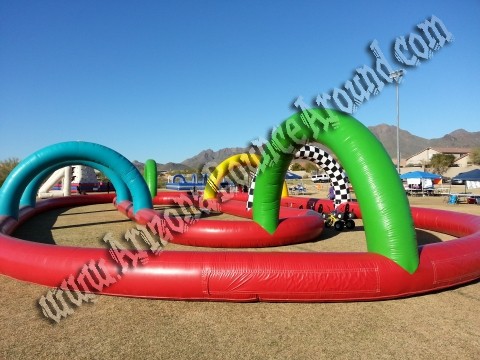 Big inflatable race track rental Phoenix, AZ