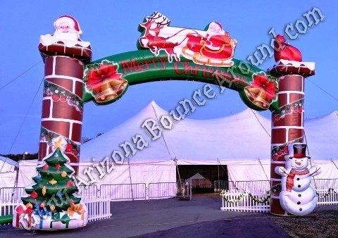 Holiday-themed decorations for rent in Phoenix Arizona, Inflatable Arch Rentals, Scottsdale, Chandler, Peoria, AZ 