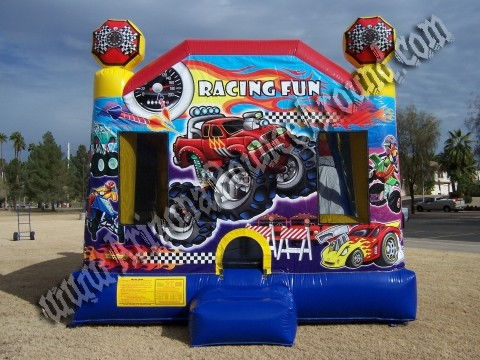 Monster truck race car Bounce House rental Scottsdale AZ