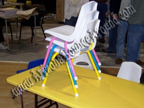 kids Table and chair rental phoenix, Scottsdale, Arizona, AZ