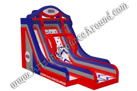 Ninja Warrior Warped Wall Game Rental Phoenix - Ninja Warrior Game Rentals - AZ, CO, NV, NM, CA