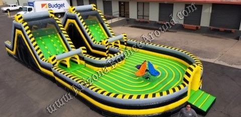 Ninja Warrior Games for parties in Arizona