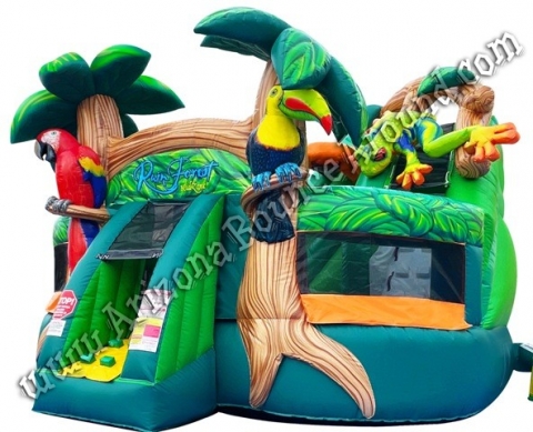 Rainforest Themed Bounce House Rental Phoenix Arizona