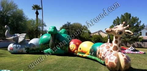 Safari themed inflatables for rent in Peoria Arizona.jpg