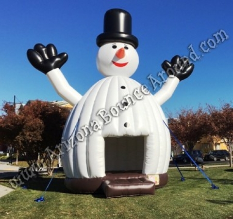 Inflatable Snowman Bounce House Rental Scottsdale Arizona
