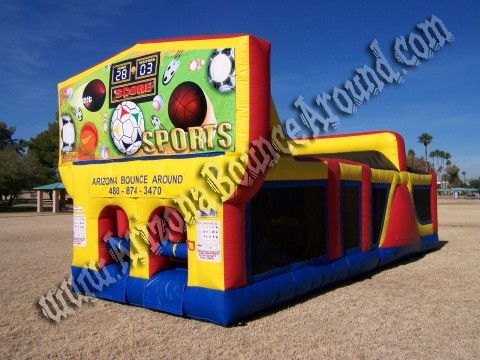 Sports obstacle Course Rental in Phoenix, AZ