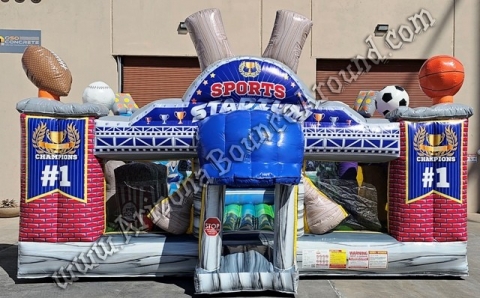 Sports Stadium Bounce House Rental Phoenix