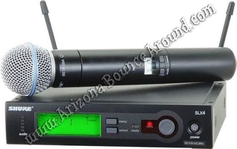 wireless microphone rentals Phoenix, Scottsdale, Arizona 